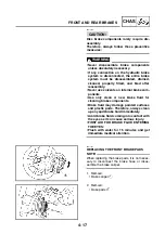 Preview for 89 page of Yamaha YZ85W1 Service Manual