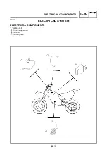 Preview for 225 page of Yamaha YZ85W1 Service Manual