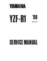 Preview for 1 page of Yamaha YZF-R1 1998 Service Manual