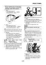 Preview for 180 page of Yamaha YZF-R1 2012 Service Manual