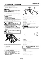 Preview for 166 page of Yamaha YZF-R125 Service Manual