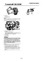 Preview for 262 page of Yamaha YZF-R125 Service Manual