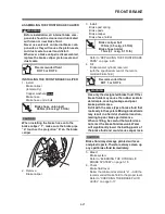 Preview for 118 page of Yamaha YZF-R15 Service Manual