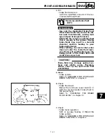 Предварительный просмотр 295 страницы Yamaha YZF-R1K Service Manual