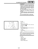 Предварительный просмотр 118 страницы Yamaha YZF-R1S Service Manual