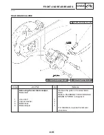 Предварительный просмотр 182 страницы Yamaha YZF-R1S Service Manual