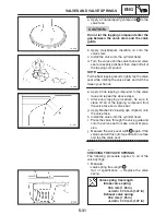 Предварительный просмотр 253 страницы Yamaha YZF-R1S Service Manual