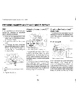 Предварительный просмотр 72 страницы Yamaha YZF-R1T(C) Owner'S Manual