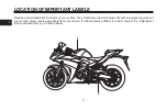 Preview for 8 page of Yamaha YZF-R25 Owner'S Manual