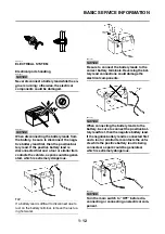 Предварительный просмотр 21 страницы Yamaha YZF-R25 Service Manual