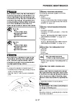 Предварительный просмотр 116 страницы Yamaha YZF-R25 Service Manual