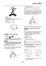 Предварительный просмотр 152 страницы Yamaha YZF-R25 Service Manual