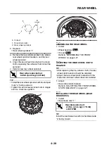 Предварительный просмотр 159 страницы Yamaha YZF-R25 Service Manual