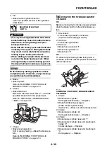 Предварительный просмотр 170 страницы Yamaha YZF-R25 Service Manual