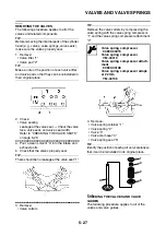 Предварительный просмотр 244 страницы Yamaha YZF-R25 Service Manual