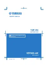 Yamaha YZF-R3 2020 Owner'S Manual preview