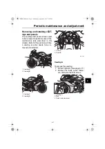 Предварительный просмотр 63 страницы Yamaha YZF-R6 2017 Owner'S Manual