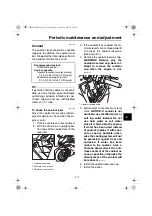 Предварительный просмотр 73 страницы Yamaha YZF-R6 2017 Owner'S Manual