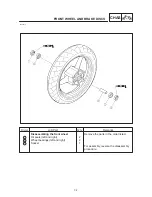 Предварительный просмотр 259 страницы Yamaha YZF-R6 99 Service Manual