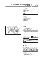 Предварительный просмотр 270 страницы Yamaha YZF-R6 99 Service Manual