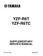 Yamaha YZF-R6T Supplementary Service Manual preview