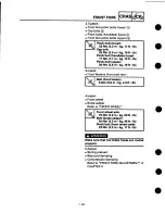 Preview for 307 page of Yamaha YZF1000RJ Service Manual