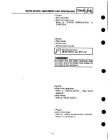 Preview for 325 page of Yamaha YZF1000RJ Service Manual