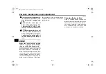 Preview for 70 page of Yamaha YZF155 Owner'S Manual