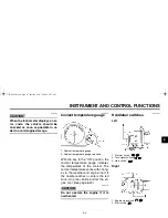 Preview for 21 page of Yamaha YZF600RT Owner'S Manual