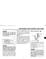 Предварительный просмотр 25 страницы Yamaha YZF600RW Owner'S Manual