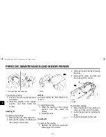 Предварительный просмотр 50 страницы Yamaha YZF600RW Owner'S Manual