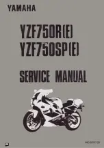 Yamaha YZF750R Service Manual preview