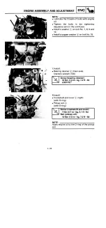 Preview for 219 page of Yamaha YZF750R Service Manual