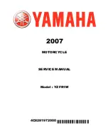 Yamaha YZFR1W Service Manual предпросмотр