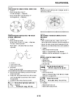 Preview for 140 page of Yamaha YZFR1W Service Manual