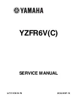 Preview for 1 page of Yamaha YZFR6C Service Manual