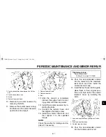 Предварительный просмотр 63 страницы Yamaha YZFR6SW Owner'S Manual