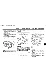 Предварительный просмотр 89 страницы Yamaha YZFR6SW Owner'S Manual