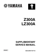 Yamaha Z300A Supplementary Service Manual preview