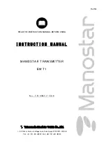 Preview for 1 page of Yamamoto Electric Works Manostar EMT1 Instruction Manual