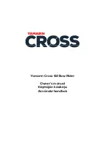 Yamarin Cross 62 BR Owner'S Manual preview