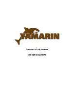 YAMARIN 63 Day Cruiser Owner'S Manual preview