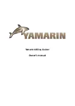 YAMARIN 68 Day Cruiser Owner'S Manual preview