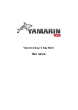 YAMARIN Cross 75 Bow Rider User Manual preview