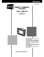 Yamatake EST240Z User Manual preview