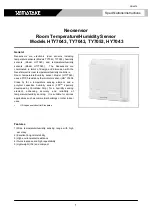 Yamatake Neosensor HTY7043 Instructions Manual preview