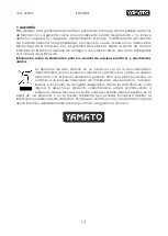 Предварительный просмотр 13 страницы Yamato 52630 Instruction Manual