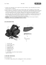 Предварительный просмотр 15 страницы Yamato 52630 Instruction Manual
