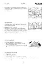 Предварительный просмотр 17 страницы Yamato 52630 Instruction Manual