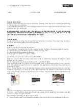 Preview for 9 page of Yamato 95815 Instruction Manual